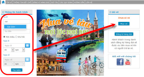Hướng dẫn mua vé tàu trực tuyến nhanh chóng - 2