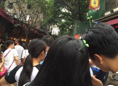 Thích thú với trào lưu “trồng cây” trên đầu ở Trung Quốc - 4