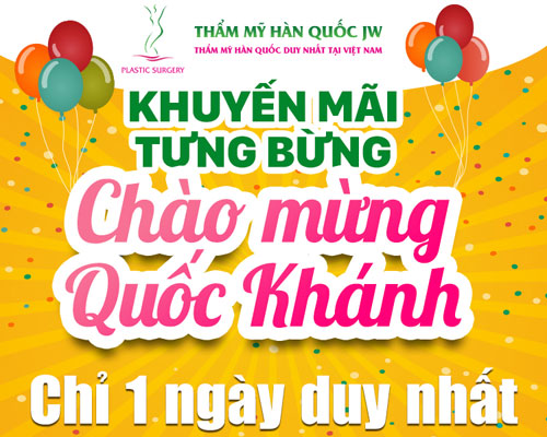 Ưu đãi 'ngày vàng' duy nhất trong năm tại Thẩm mỹ Hàn Quốc JW - 1