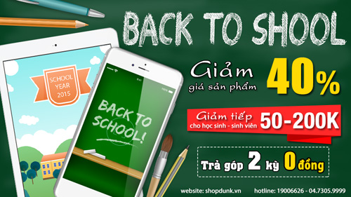 “Tuần lễ mua sắm” iPhone – iPad dịp tựu trường - 1