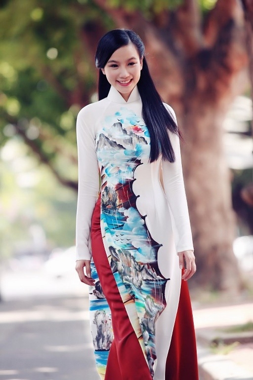 Diễn viên "Cầu vồng tình yêu" diện áo dài đón Tết Độc Lập - 8