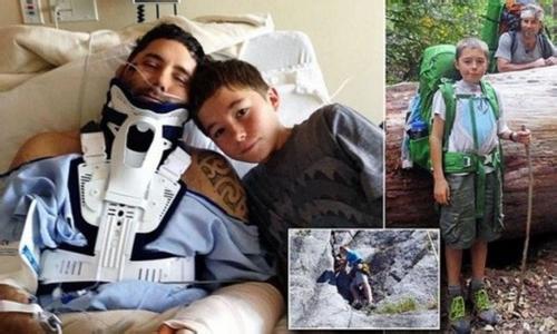 Cậu bé 13 tuổi dũng cảm một mình cứu bố giữa rừng - 1