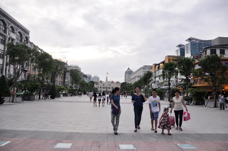 TP.HCM: Cấm xe phố đi bộ Nguyễn Huệ phục vụ Quốc khánh - 1