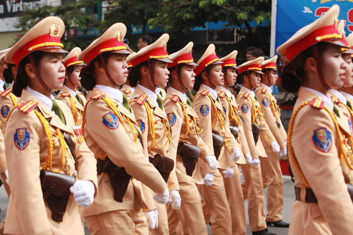 Ngắm nữ quân nhân xinh đẹp diễu binh ngày Quốc khánh - 7