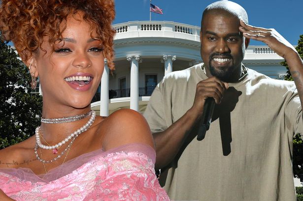 Rihanna sẽ bỏ phiếu cho Kanye West tranh cử Tổng thống - 1