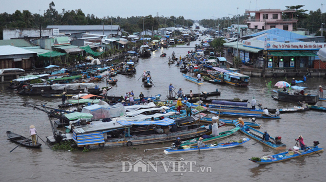 Khác với những khu chợ nổi khác, chợ Ngã Năm bắt đầu họp từ khoảng 4 giờ sáng, đến 5 giờ thì chợ đông đúc hơn và mãi 8 giờ thì phiên chợ mới bắt đầu tan.&nbsp;
