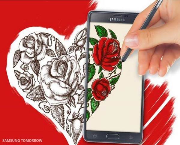 Thỏa mãn đam mê vẽ tranh với S-Pen của Galaxy Note 5 - 2