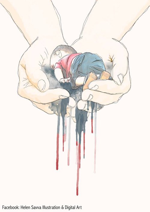 Xúc động với hình ảnh "Thiên thần ngủ say bên bờ biển" - 4