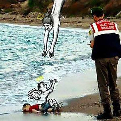 Xúc động với hình ảnh "Thiên thần ngủ say bên bờ biển" - 8