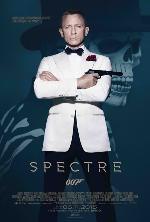 James Bond điển trai &#34;hút hồn&#34; trên poster chính thức 007 - 1