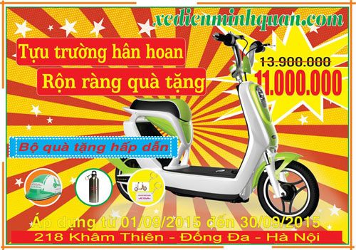 Rộn ràng mùa tựu trường cùng Xe điện Minh Quân - 1