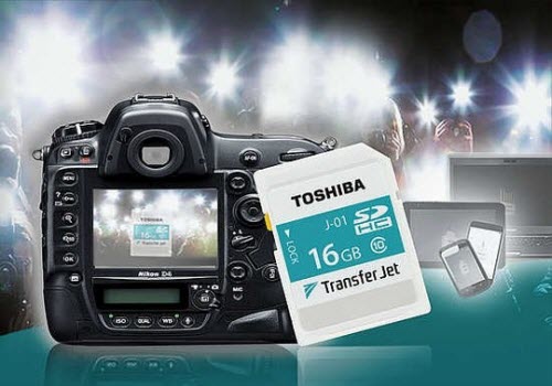 Toshiba ra mắt thẻ nhớ TransferJet tốc độ siêu nhanh - 1