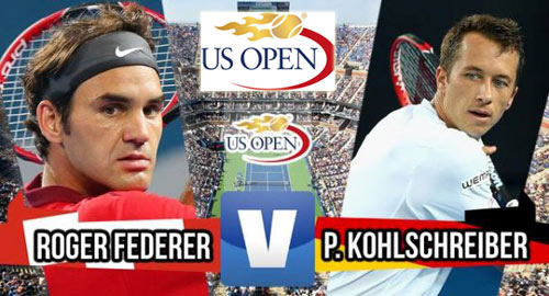 Federer - Kohlschreiber: Lần thứ 10 "ôm hận" (V3 US Open) - 1