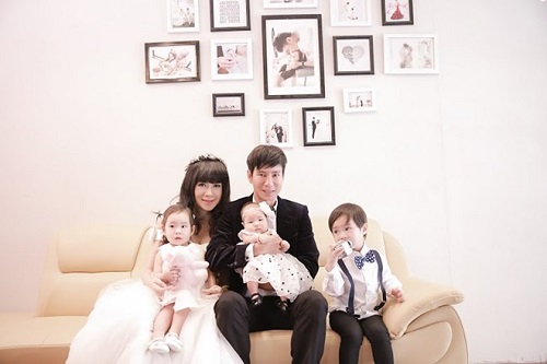 3 gia đình sao Việt đông con hạnh phúc - 1
