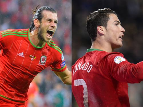 Ronaldo & Bale "xưng hùng xưng bá" ở vòng loại Euro - 1