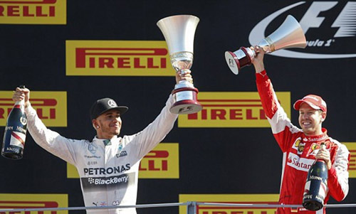 BXH Italian GP: Hamilton quá nhanh, quá vượt trội - 1