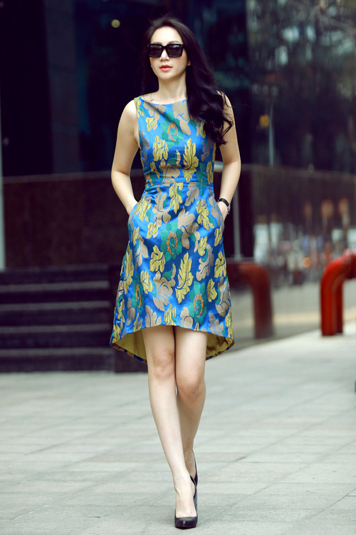 &#34;Hoa hậu Sao mai điểm hẹn&#34; Kỳ Anh Trang khoe dáng nuột - 6