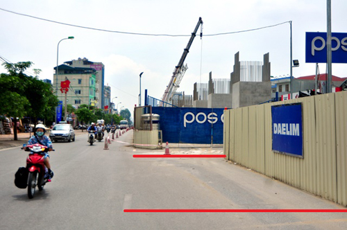 Công trường Nhổn-ga HN: “Không thi công nên trả đường cho dân” - 3