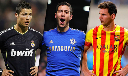 Hazard sa sút thảm hại: Ronaldo - Messi xa lắm - 2