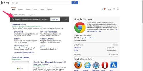 Microsoft cố gắng ngăn người dùng cài Chrome, Firefox - 1