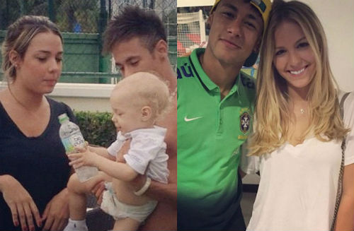 Gã đa tình Neymar: Đón tình cũ, "à ơi" chân dài - 1