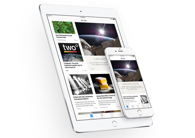 Ngoài việc loại bỏ Passbook để có lợi cho Wallet trong iOS 9, Apple đang thay thế Newsstand thành News, và nó rất quen thuộc nếu bạn là một fan hâm mộ của tạp chí tin tức phong cách.

Apple News dành cho iOS 9 là Flipboard, HTC BlinkFeed và Feedly được gói gọn trong một ứng dụng. Nó có tính năng như một nguồn cấp dữ liệu cá nhân và sẽ được phát hành tại Mỹ, Anh và Úc.