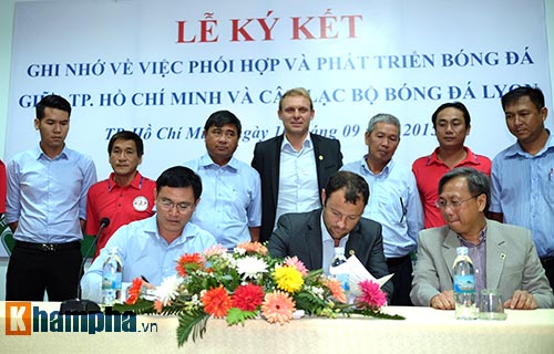 Hợp tác với CLB Lyon, bóng đá TP HCM mơ “hồi sinh” - 1