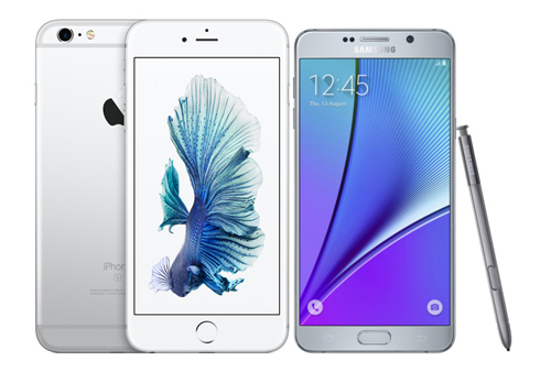 iPhone 6s Plus &#34;đọ sức&#34; cùng Samsung Galaxy Note 5 - 1