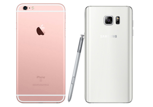 iPhone 6s Plus &#34;đọ sức&#34; cùng Samsung Galaxy Note 5 - 5