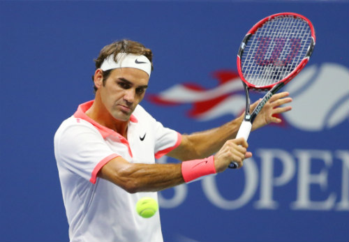 Federer và những cú đánh mãn nhãn tại US Open - 1