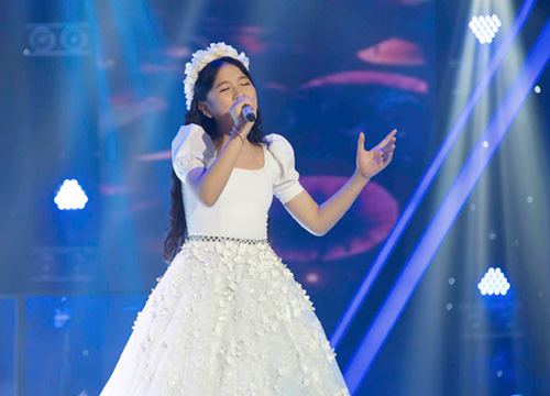 &#34;Nổi da gà&#34; với cô bé 9 tuổi The Voice Kids - 7