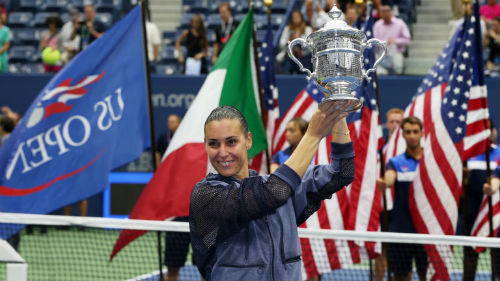 Vừa vô địch US Open, Pennetta đã quyết định giải nghệ - 1