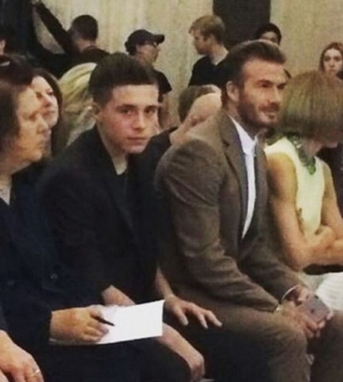 Gia đình nhà Beck “náo loạn” tuần lễ thời trang NY - 2