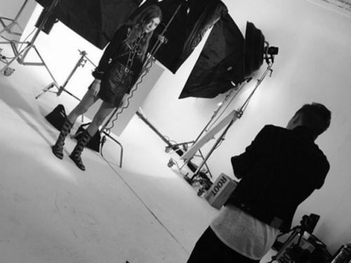 Gia đình nhà Beck “náo loạn” tuần lễ thời trang NY - 5