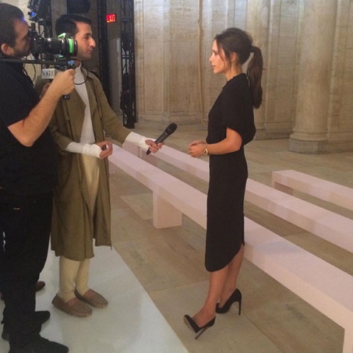 Gia đình nhà Beck “náo loạn” tuần lễ thời trang NY - 7