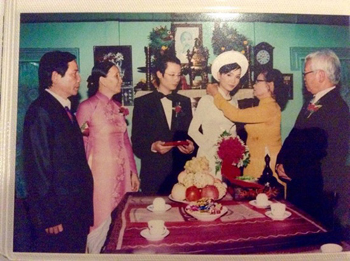 Ảnh cưới hiếm hoi ít người biết của sao Việt - 6