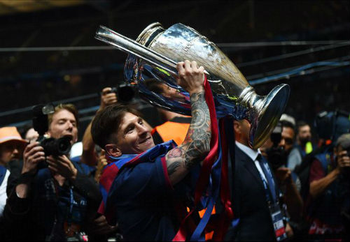 Messi: 100 trận cho cầu thủ vĩ đại nhất cúp C1 - 4