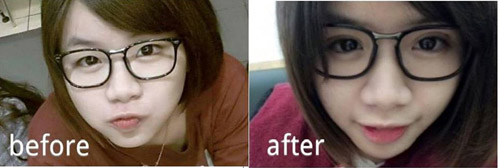 Bạn gái Việt “đọ” mắt hai mí to tròn với sao Hàn - 2