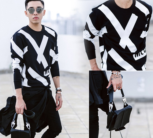 Street style mùa thu cực chất của stylist Hoàng Ku - 5