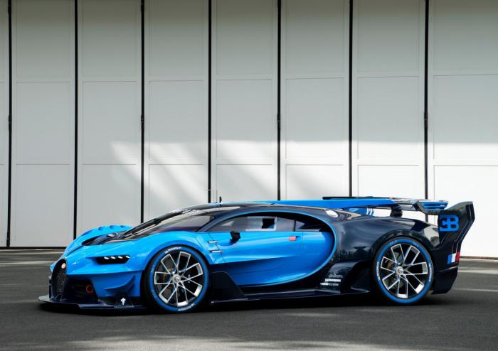 Bugatti Vision Gran Turismo xanh mướt trình làng Frankfurt - 1