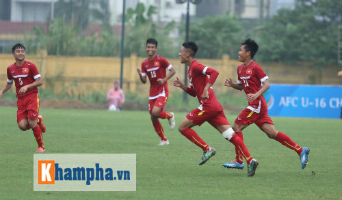 U16 Việt Nam "thăng hoa" trước U16 Myanmar - 2