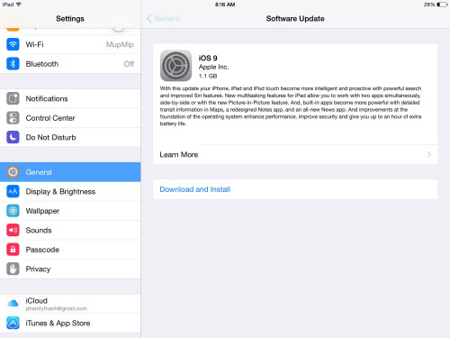 Nhanh tay cập nhật iPhone, iPad lên iOS 9: Cải thiện pin - 1