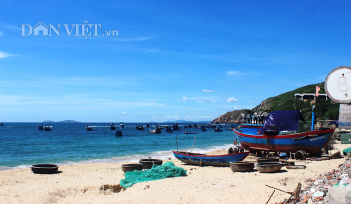 Chùm ảnh: Đẹp bình yên nơi biển Nhơn Hải - 5