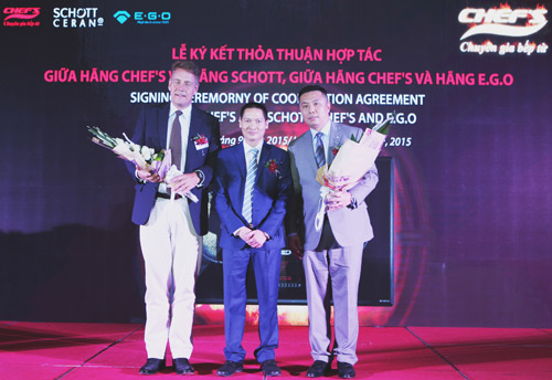 CHEF'S là đối tác hàng đầu của SCHOTT và E.G.O - 2