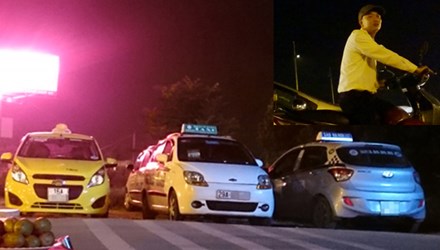 Rộ nạn "cò" taxi ở sân bay Nội Bài - 1