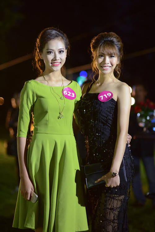 Người đẹp HH Hoàn vũ VN khoe vai thon tại dạ tiệc - 7