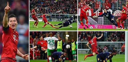 9 phút 5 bàn, Lewandowski đi vào lịch sử Bundesliga - 1