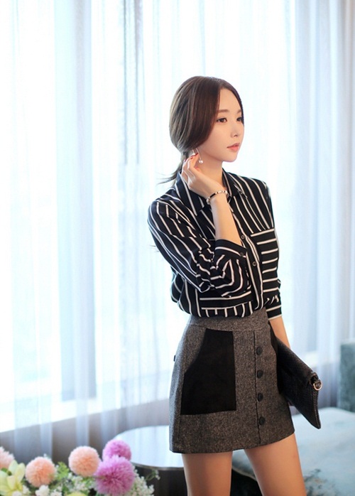 Áo công sở, gợi cảm mà không cần phải hở - 12