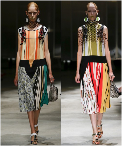 Prada gây ngỡ ngàng với người mẫu tô son vàng óng - 5