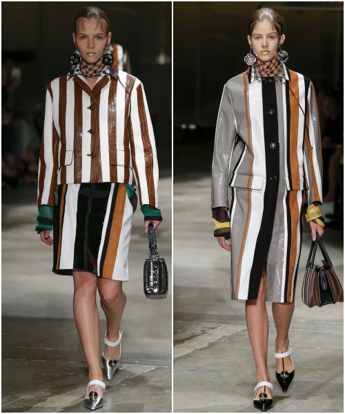 Prada gây ngỡ ngàng với người mẫu tô son vàng óng - 2